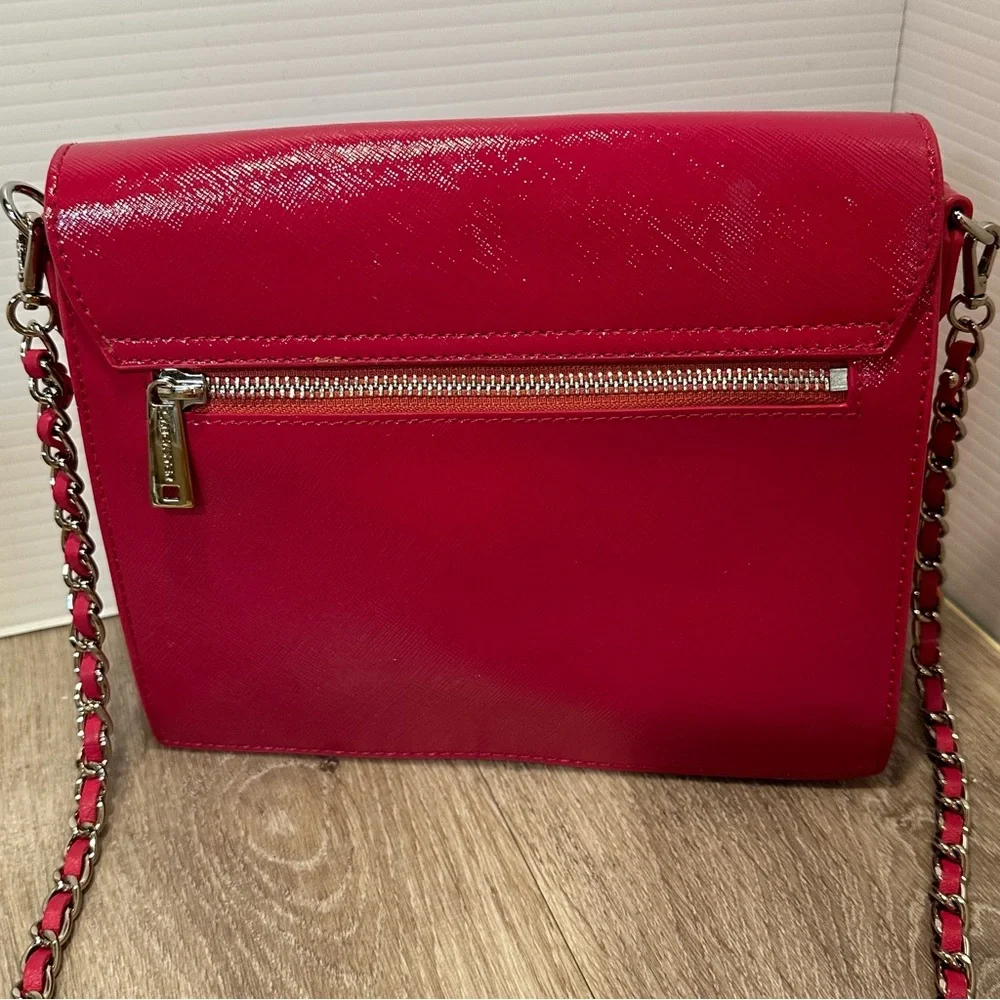 Hot Pink Lancaster Long Shoulder Purse